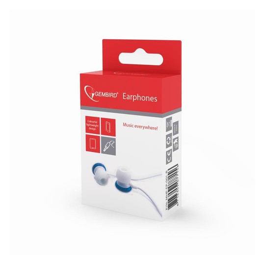 AURICULARES GEMBIRD EAR IN LACASITOS AZUL ALAMBRICO