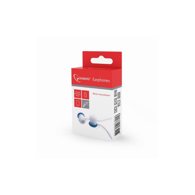 AURICULARES GEMBIRD EAR IN LACASITOS AZUL ALAMBRICO