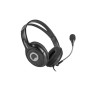 AURICULARES NATEC BEAR 2 CON MICROFONO NEGRO