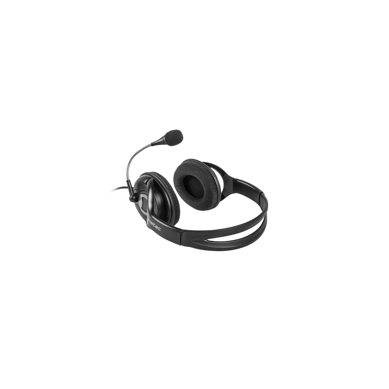 AURICULARES NATEC BEAR 2 CON MICROFONO NEGRO