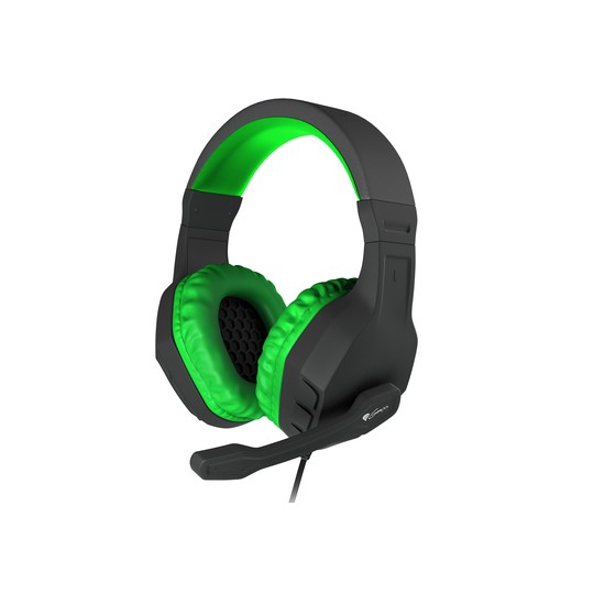 AURICULARES GAMING GENESIS ARGON 200 2.0 MINI JACK NEGRO-VERDE