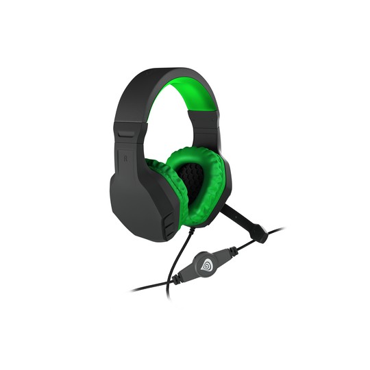 AURICULARES GAMING GENESIS ARGON 200 2.0 MINI JACK NEGRO-VERDE