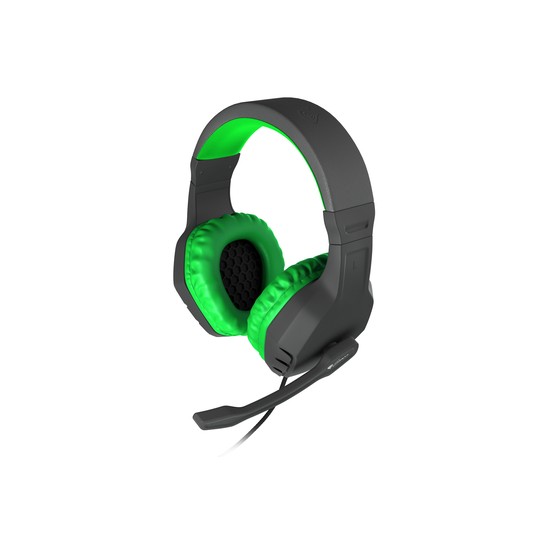 AURICULARES GAMING GENESIS ARGON 200 2.0 MINI JACK NEGRO-VERDE