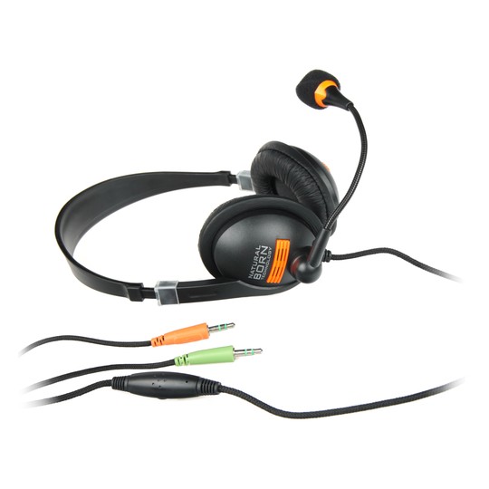 AURICULARES NATEC DRONE CON MICROFONO NEGRO