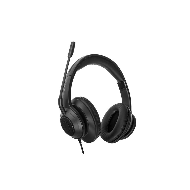 AURICULARES STEREO TARGUS ALAMBRICO NEGRO