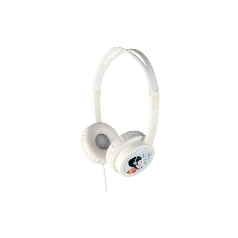 AURICULARES PARA NIÑOS GEMBIRD CONTROL DE VOLUMEN BLANCO