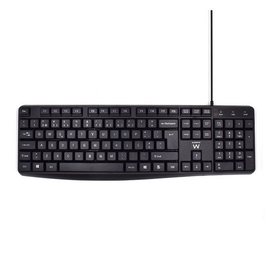 TECLADO USB DE NEGOCIOS CON ESCRITURA SILENCIOSA, DISEÑO PT.