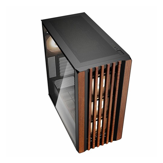 CAJA SHARKOON REBEL C70G RGB USB-C 2XUSB3.0 SIN FUENTE