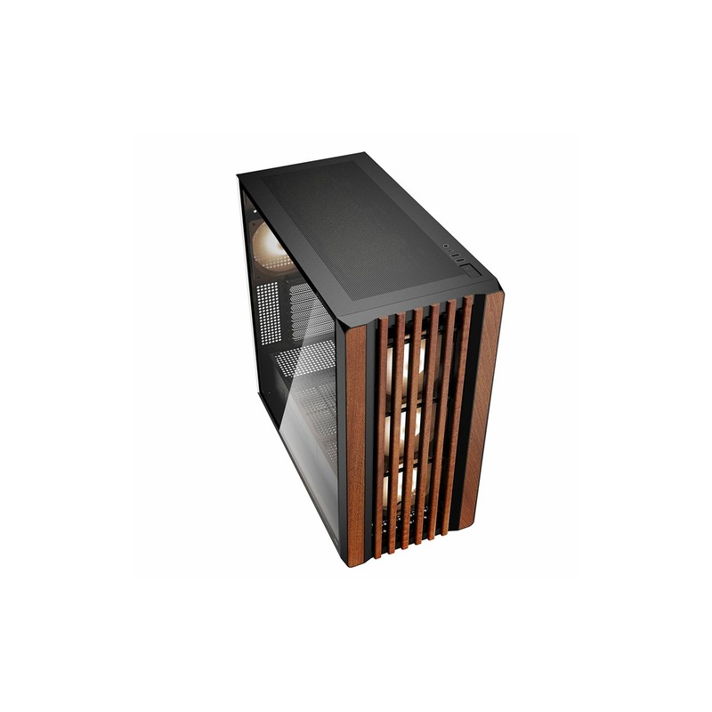 CAJA SHARKOON REBEL C70G RGB USB-C 2XUSB3.0 SIN FUENTE