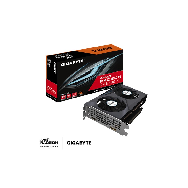 TARJETA GRAFICA GIGABYTE RADEON RX 6500 XT EAGLE 4GB