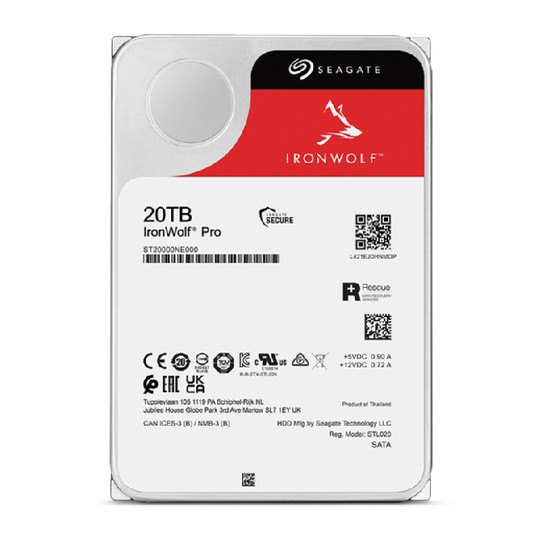 DISCO SEAGATE IRONWOLF PRO 20TB 3.5 SATA 6GB/S
