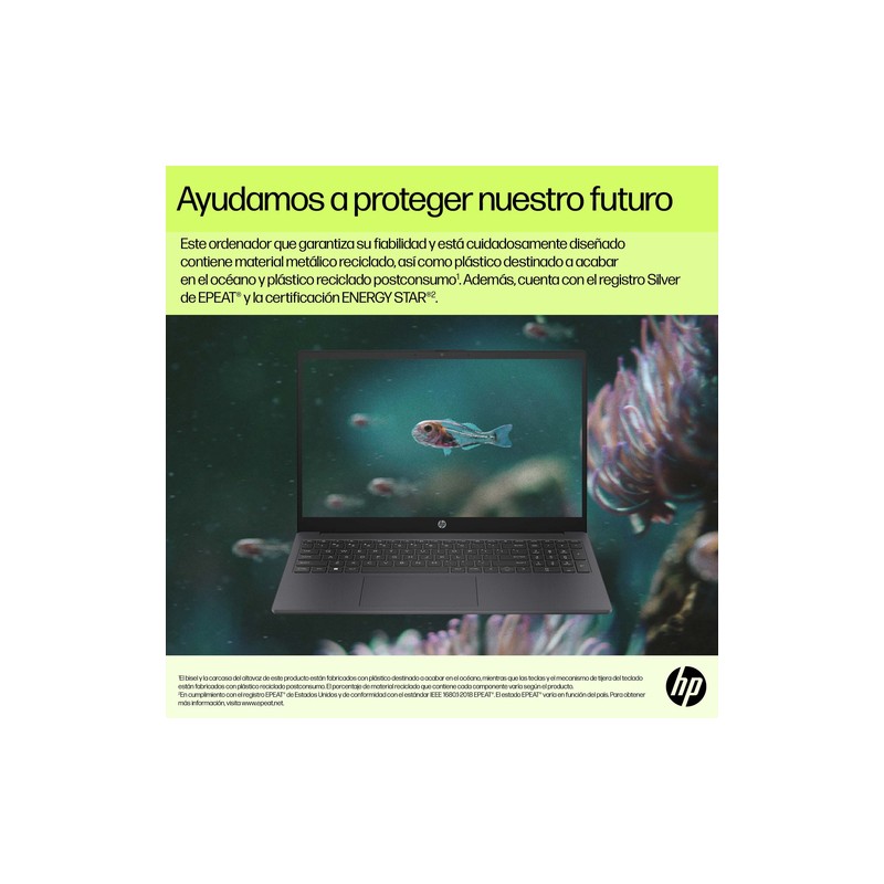 PORTATIL HP 15-fd0060ns i7-1355U 8GB 512GB 15,6" FREEDOS
