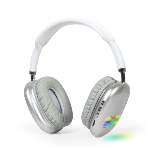 AURICULARES GEMBIRD ESTERO BLUETOOTH CON EFECTO DE LUZ LED BLANCO