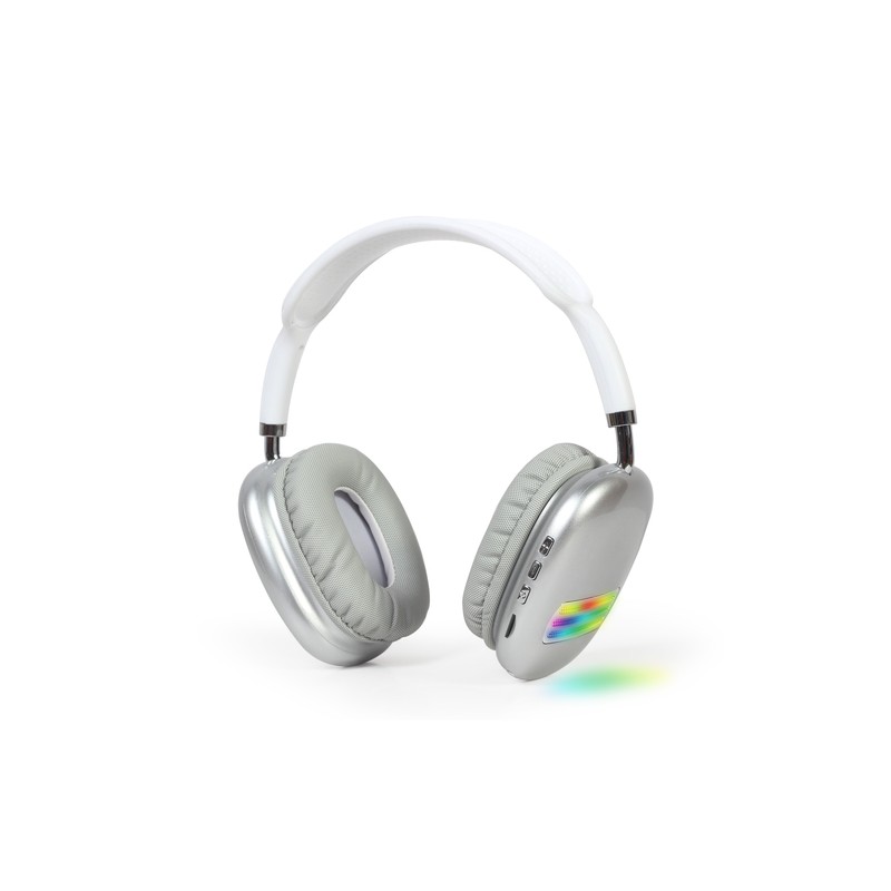 AURICULARES GEMBIRD ESTERO BLUETOOTH CON EFECTO DE LUZ LED BLANCO