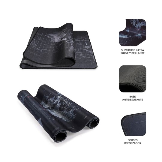 ALFOMBRILLA SUBBLIM MOUSEPAD WORLD XL