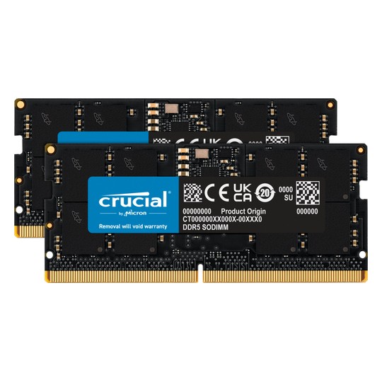 DDR5 SODIMM CRUCIAL 2X16GB 5600