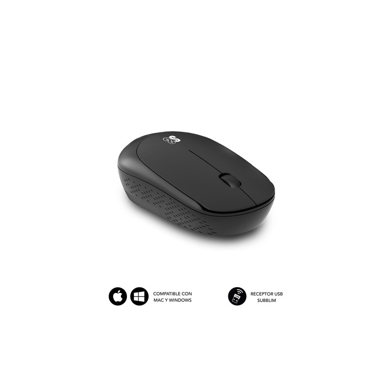 PACK SUBBLIM HARMONY MOUSEPAD XL + WIRELESS MOUSE BLACK