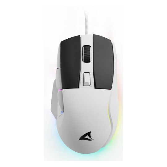 RATON GAMING SHARKOON SKILLER SGM35 BLANCO