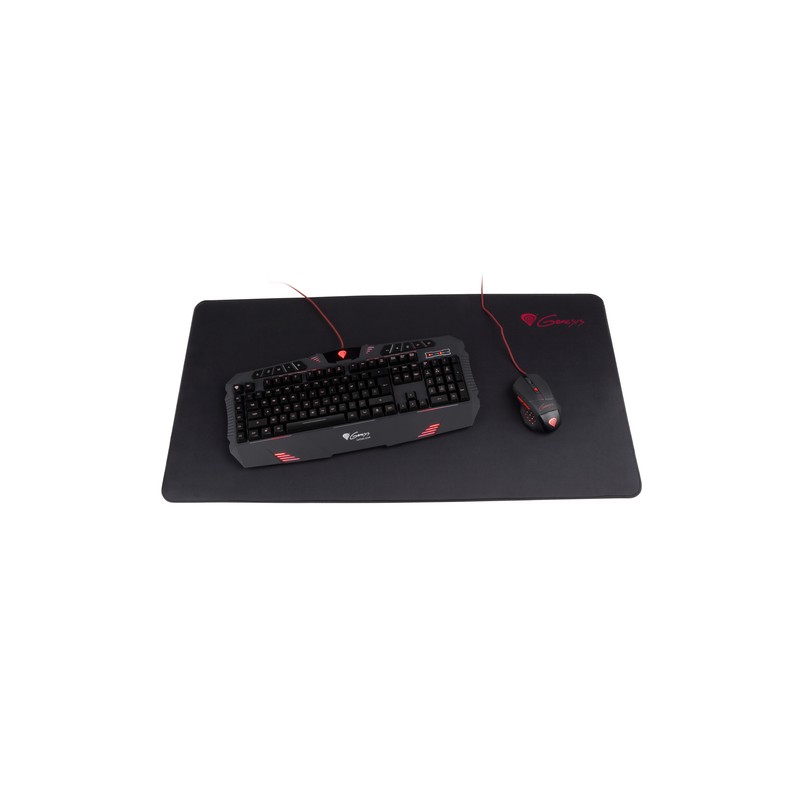ALFOMBRILLA GAMING GENESIS CARBON 500 MAXI 900X450MM LOGO