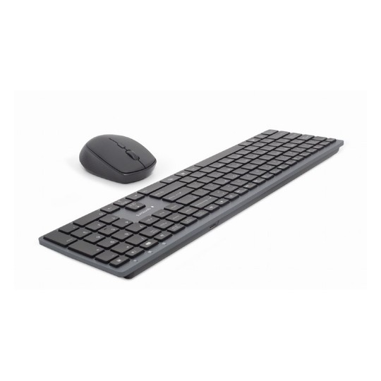 KIT INALAMBRICO TECLADO RATON RETROILUMINADO PRO BUSINESS SLIM DISEÃ?O ES NEGRO
