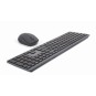 KIT INALAMBRICO TECLADO RATON RETROILUMINADO PRO BUSINESS SLIM DISEÃ?O ES NEGRO