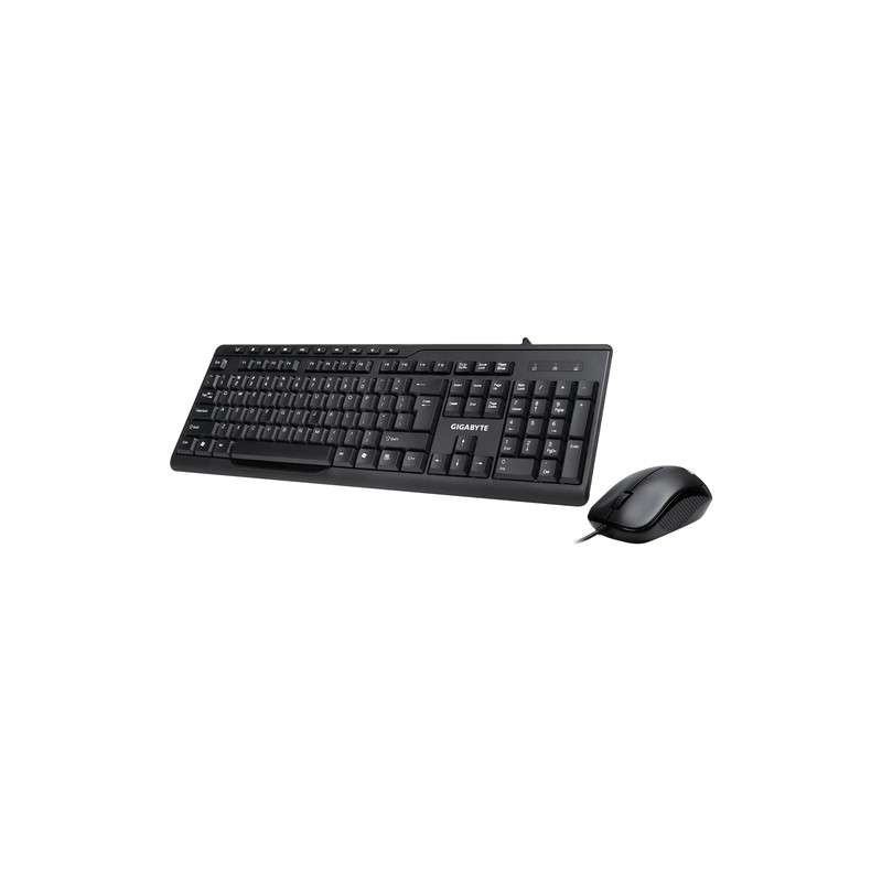 COMBO TECLADO RATON GIGABYTE KM6300 NEGRO USB