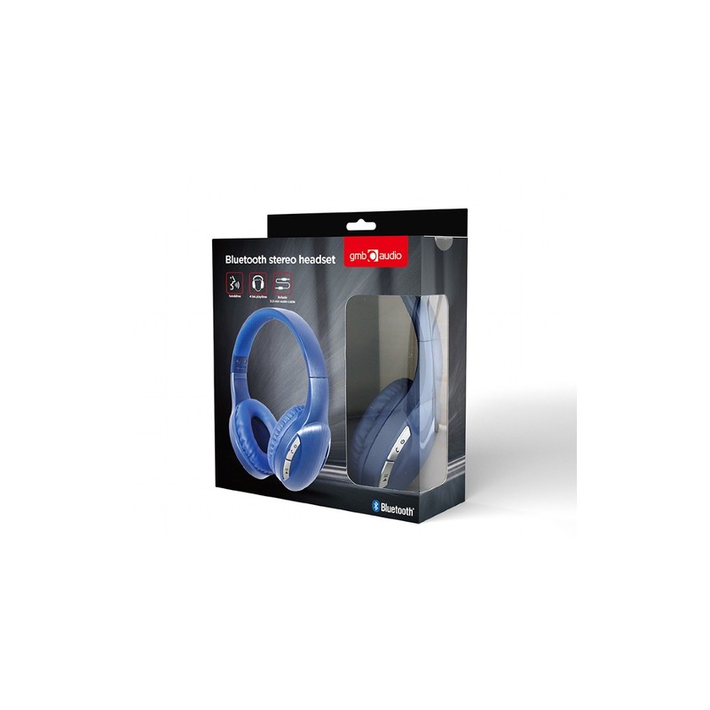 AURICULARES GEMBIRD  ESTERO BLUETOOTH AZUL
