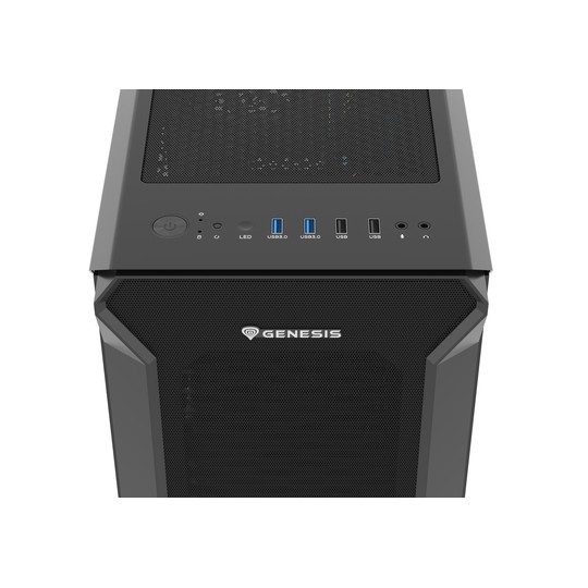PC CASE GENESIS IRID 505F MEDIATORRE WINDOW