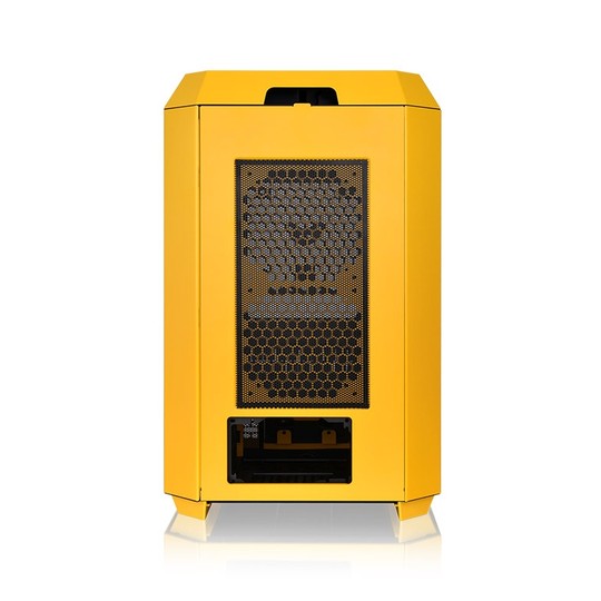 CAJA THERMALTAKE THE TOWER 300 BUMBLEBEE MINI-ITX 2XUSBA 3.2 SIN FUENTE NEGRO