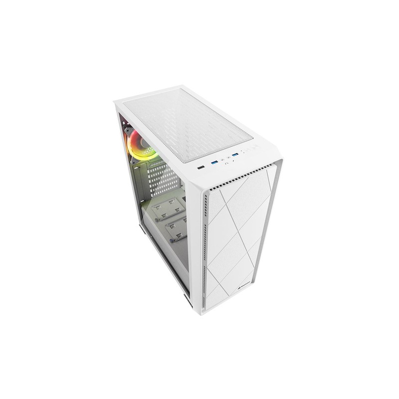 CAJA SHARKOON ATX MIDI VS8 RGB BLANCA