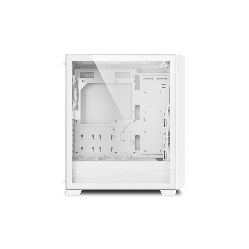 CAJA SHARKOON ATX MIDI VS8 RGB BLANCA