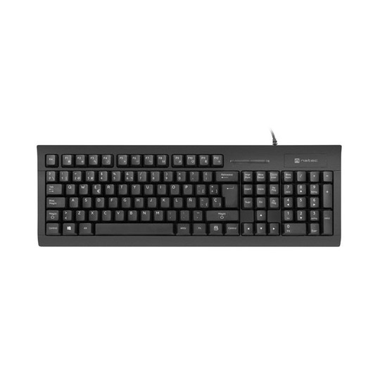 TECLADO NATEC MORAY CON LECTOR DE TARJETAS INTELIGENTES 105 TECLAS