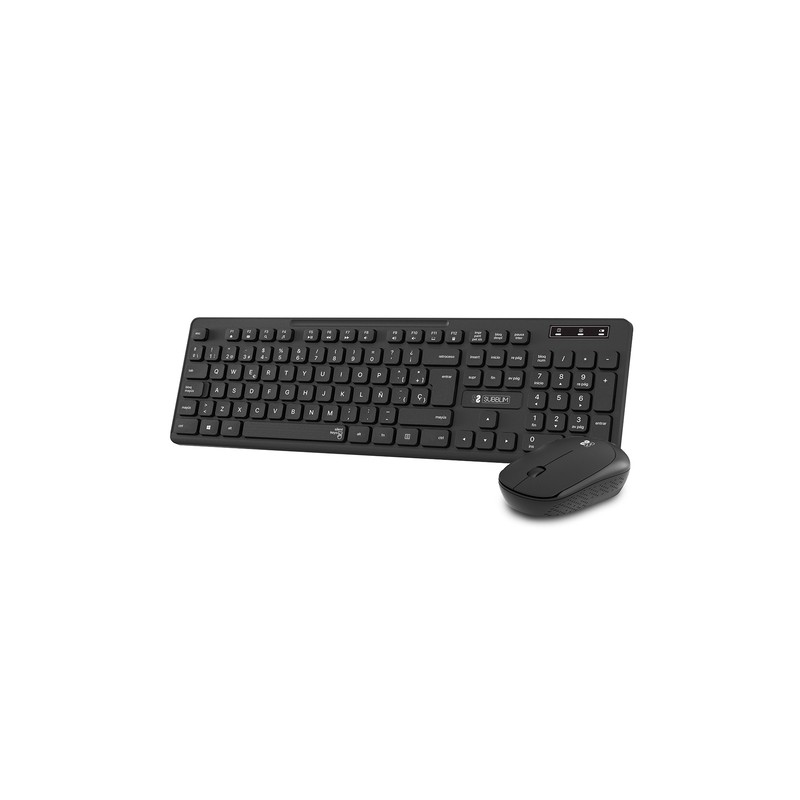 COMBO TECLADO RATON SUBBLIM BUSINESS SLIM SILENCIOSO INALAMBRICO 2.4G