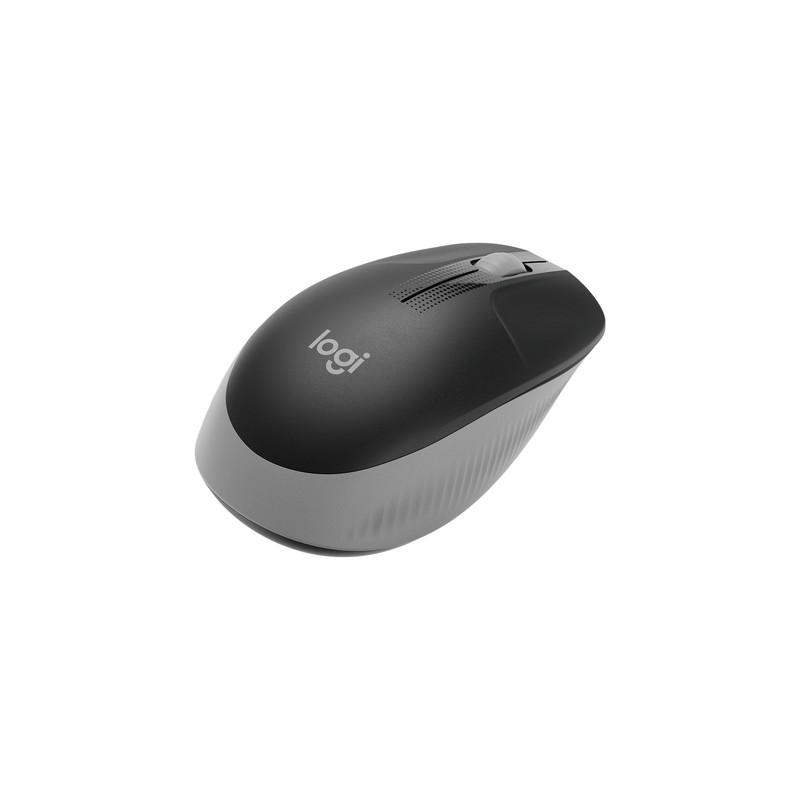 RATON LOGITECH M190 INALAMBRICO NEGRO GRIS
