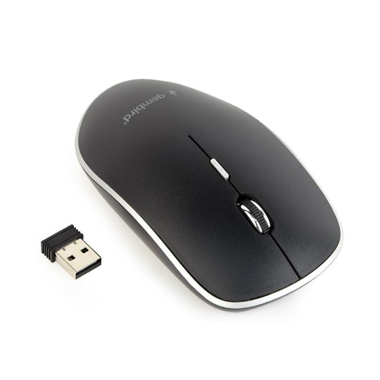 RATON OPTICO INALAMBRICO GEMBIRD  NEGRO