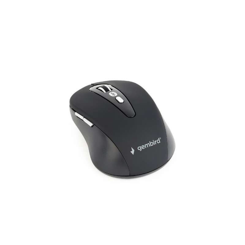 RATON BLUETOOTH GEMBIRD  DE 6 BOTONES, NEGRO