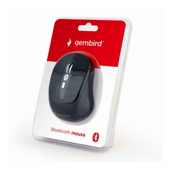 RATON BLUETOOTH GEMBIRD  DE 6 BOTONES, NEGRO