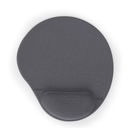 ALFOMBRILLA DE GEL GEMBIRD  PARA RATON CON SOPORTE PARA MUNECA, GRIS