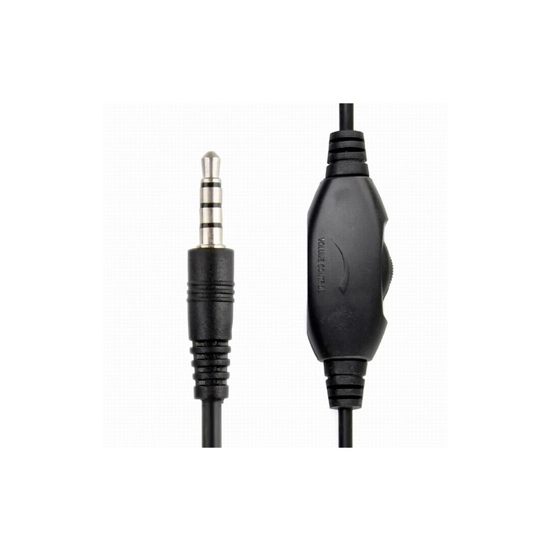 AURICULARES ESTEREO GEMBIRD COLOR NEGRO CON ARO ROJO