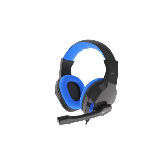 AURICULARES GAMING GENESIS ARGON 100 2.0 MINI JACK NEGRO-AZUL