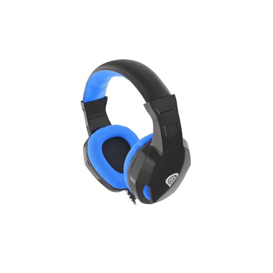AURICULARES GAMING GENESIS ARGON 100 2.0 MINI JACK NEGRO-AZUL