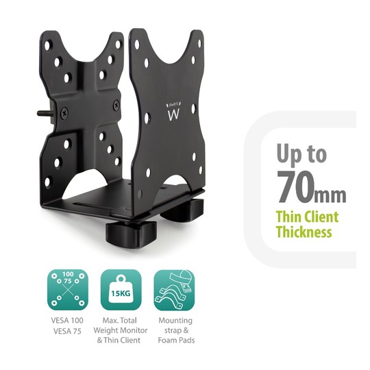 SOPORTE EWENT VESA PARA MINI PC