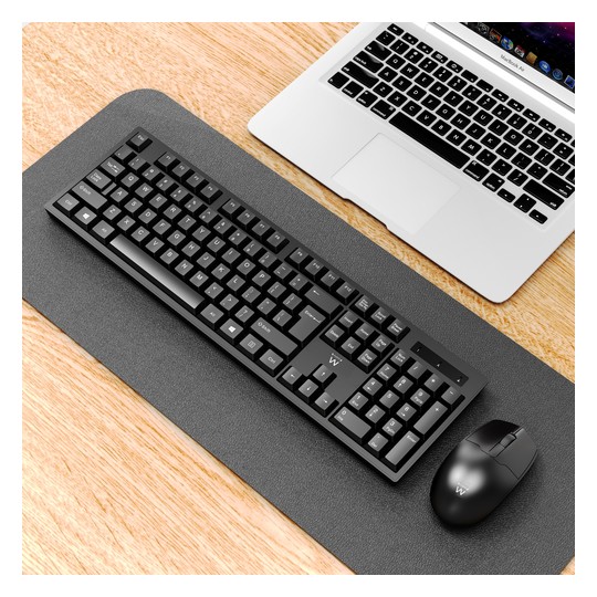 PAQUETE EWENT DE TECLADO Y RATON INALAMBRICOS - DISEÑO ES