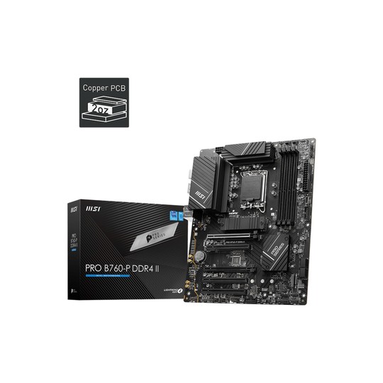 PLACA BASE MSI PRO B760-P 1700 ATX 4XDDR4