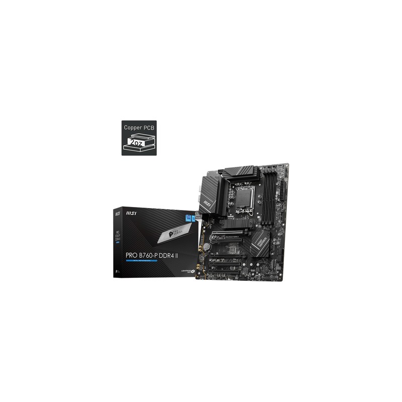 PLACA BASE MSI PRO B760-P 1700 ATX 4XDDR4