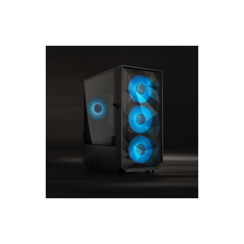 CAJA MINITORRE GAMING TQGCC901-B "SEIZURE" NEGRA