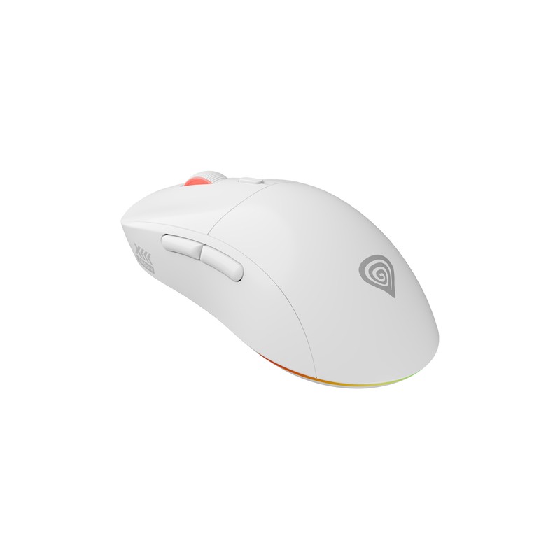 RATON GAMING GENESIS ZIRCON XIII CUSTOMIZABLE INALAMBRICO 26000 DPI BLANCO