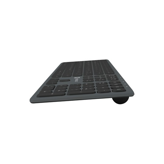 TECLADO WIRELESS NATEC DOLPHIN SLIM SWITCH X-SCISSOR BT5.0 BT3.0 2.4GHz ALUMINIO