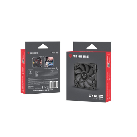 VENTILADOR GENESIS OXAL 120 ALTO RENDIMIENTO