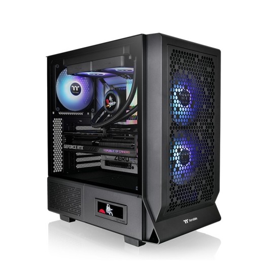 CAJA THERMALTAKE CERES 330 TG ARGB ATX 2XUSB 3.0 SIN FUENTE NEGRO